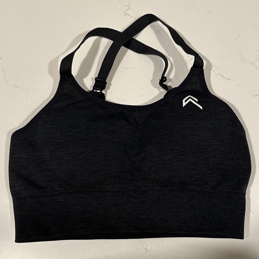 Black Women's Sports Bra